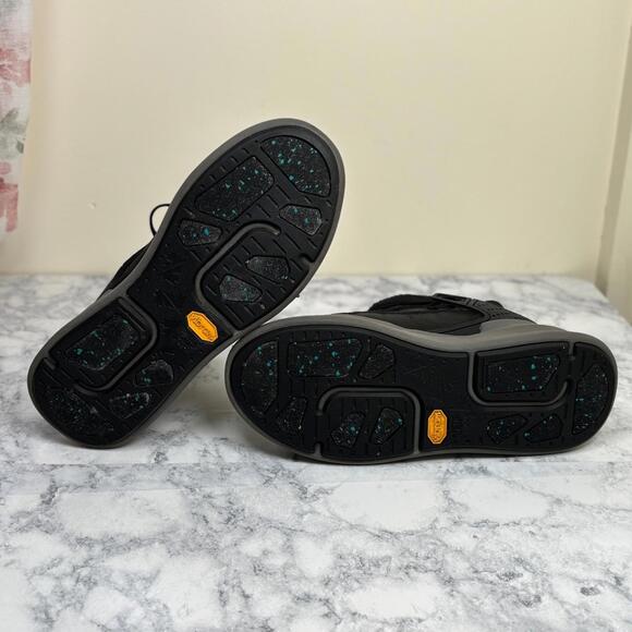 PAJAR Exian Waterproof Winter Black Boots Faux Fur Lined Snow Black 8–8.5 - Picture 9 of 9